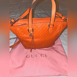 Gucci: Embossed Bree Guccissima GG Monogram Crossbody Bag